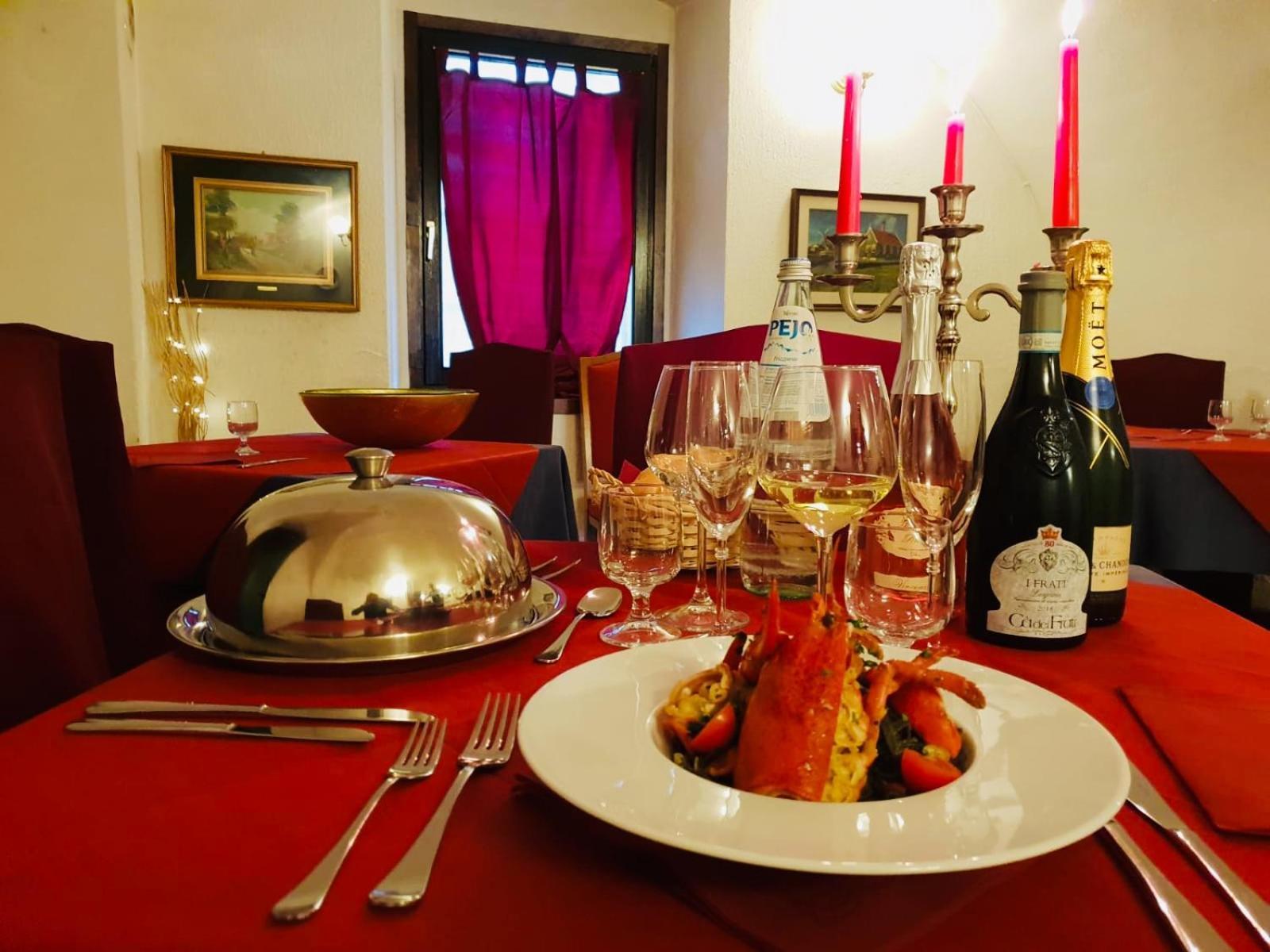 Albergo Locanda Corona Ballino Ngoại thất bức ảnh