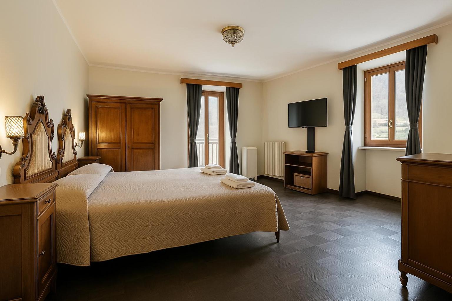 Albergo Locanda Corona Ballino Ngoại thất bức ảnh